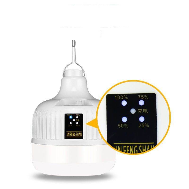 Super Bright Rechargeable Light Bulbs Night Market Stall Household Emergency - Mubimart
