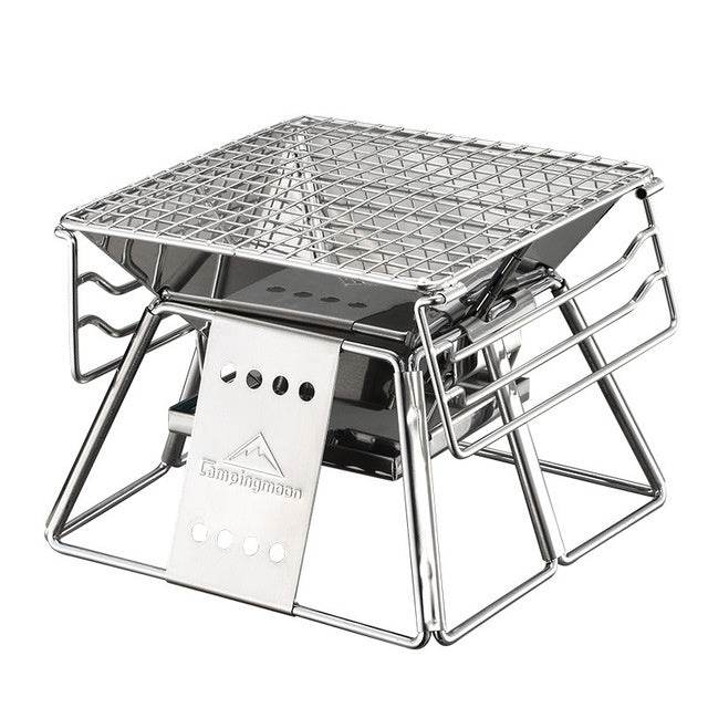 Super small stainless steel grill - Mubimart