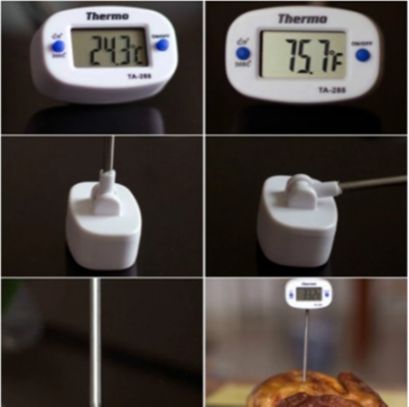 Supply Digital Food Thermometer Pyrometer - Mubimart -  