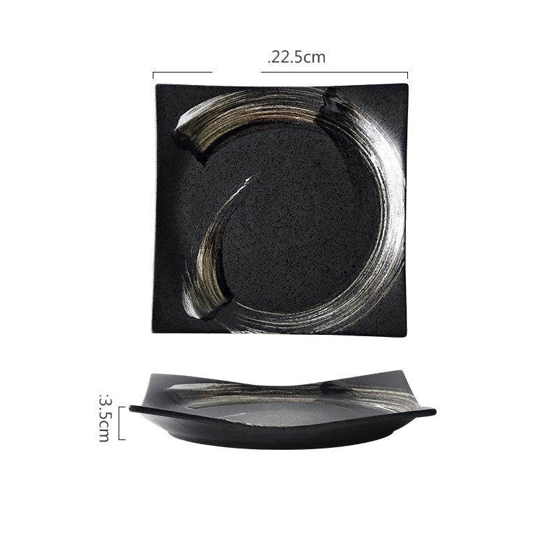 Sushi plate square plate - Mubimart