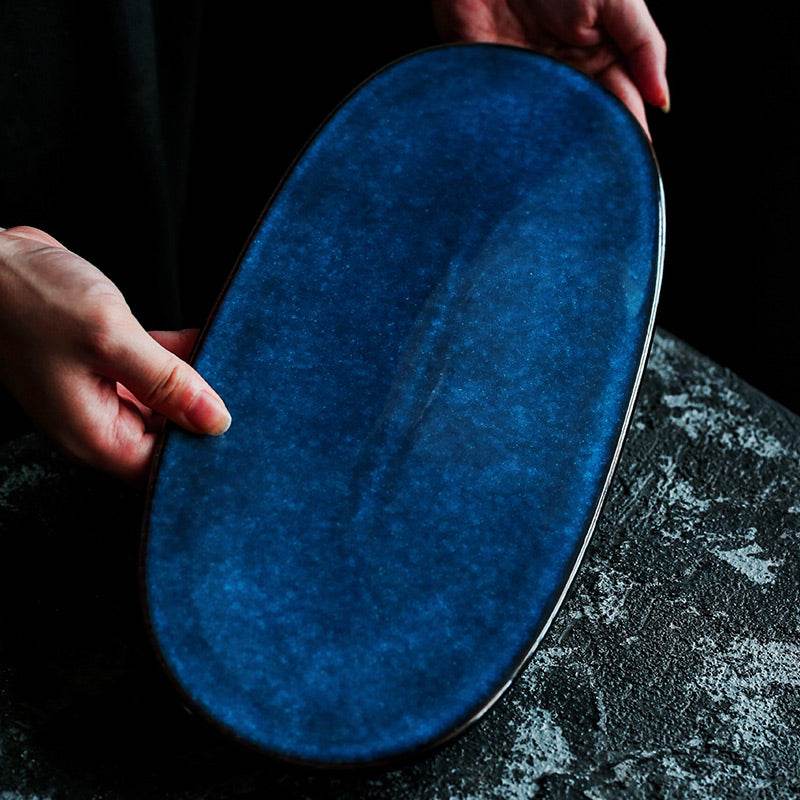 Sushi sashimi plate snack plate flat plate - Mubimart