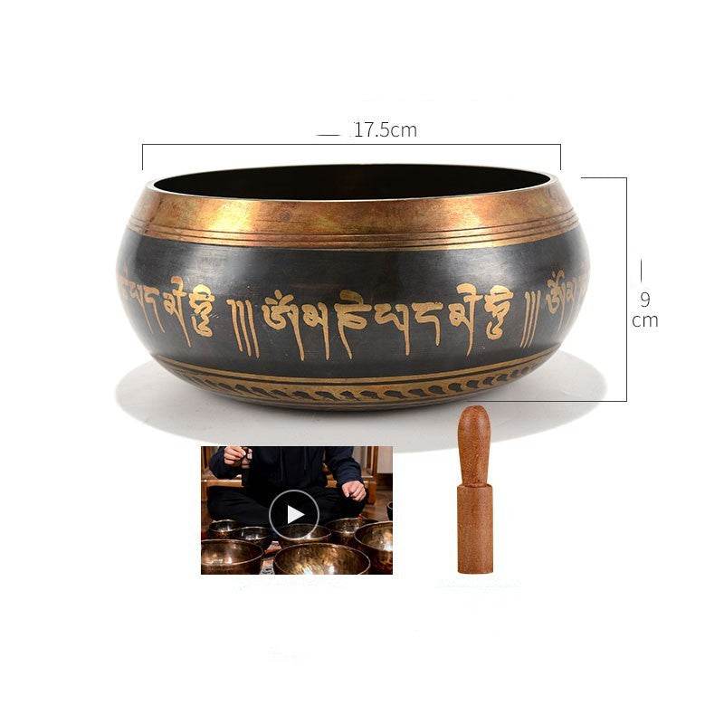 Sutra Bowl Sound Healing Chanting Bowl Buddha Sound Bowl - Mubimart