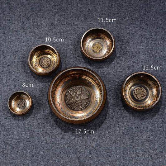 Sutra Bowl Sound Healing Chanting Bowl Buddha Sound Bowl - Mubimart