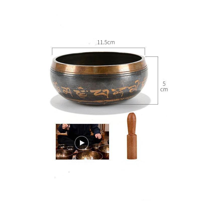 Sutra Bowl Sound Healing Chanting Bowl Buddha Sound Bowl - Mubimart