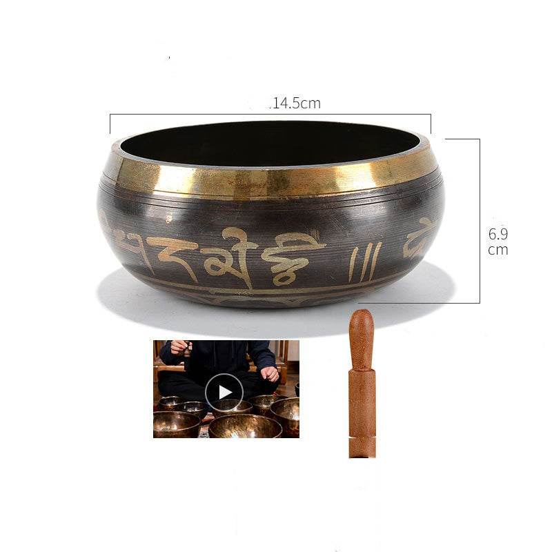 Sutra Bowl Sound Healing Chanting Bowl Buddha Sound Bowl - Mubimart