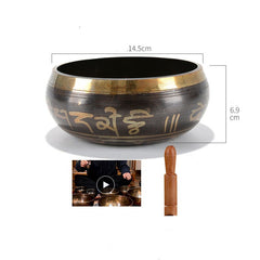 Sutra Bowl Sound Healing Chanting Bowl Buddha Sound Bowl - Mubimart -  