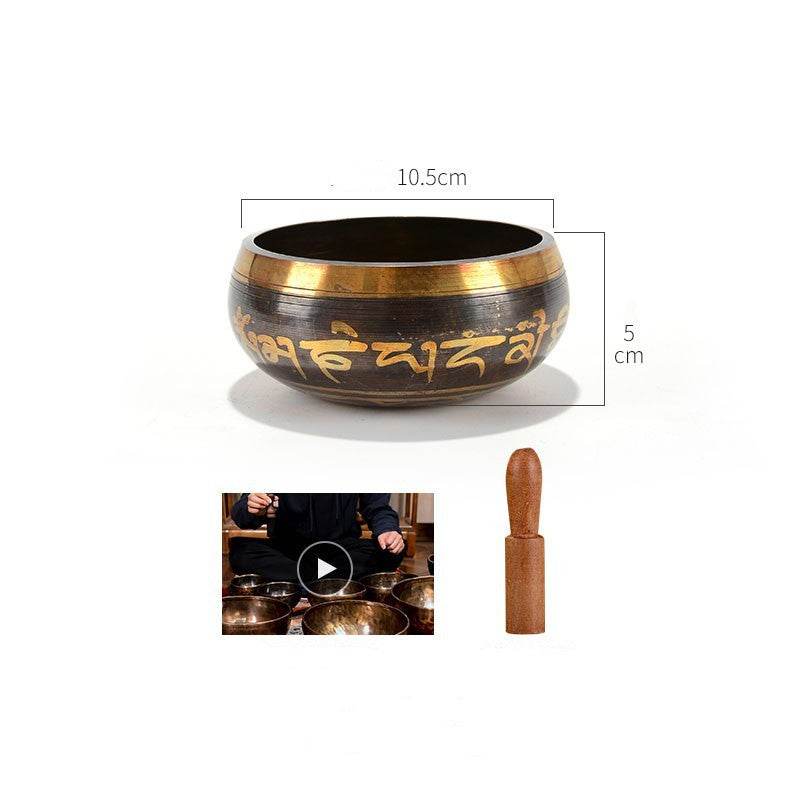 Sutra Bowl Sound Healing Chanting Bowl Buddha Sound Bowl - Mubimart
