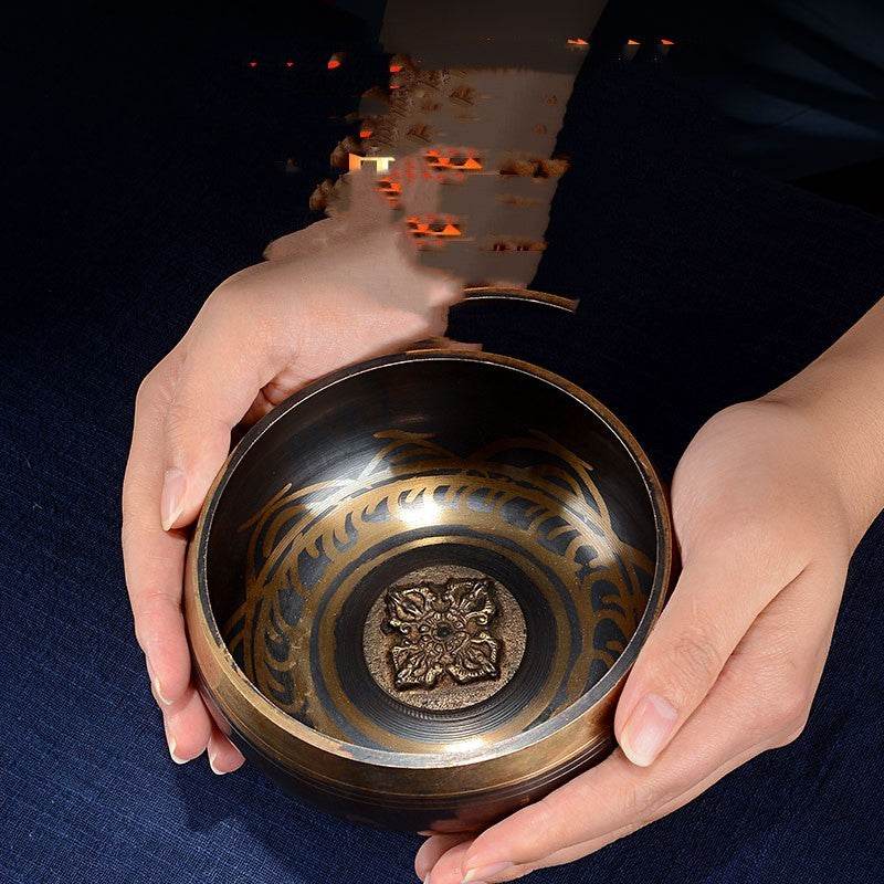 Sutra Bowl Sound Healing Chanting Bowl Buddha Sound Bowl - Mubimart