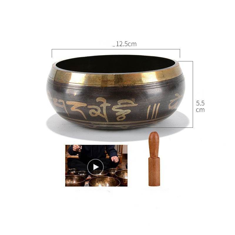 Sutra Bowl Sound Healing Chanting Bowl Buddha Sound Bowl - Mubimart