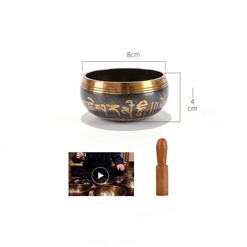 Sutra Bowl Sound Healing Chanting Bowl Buddha Sound Bowl - Mubimart