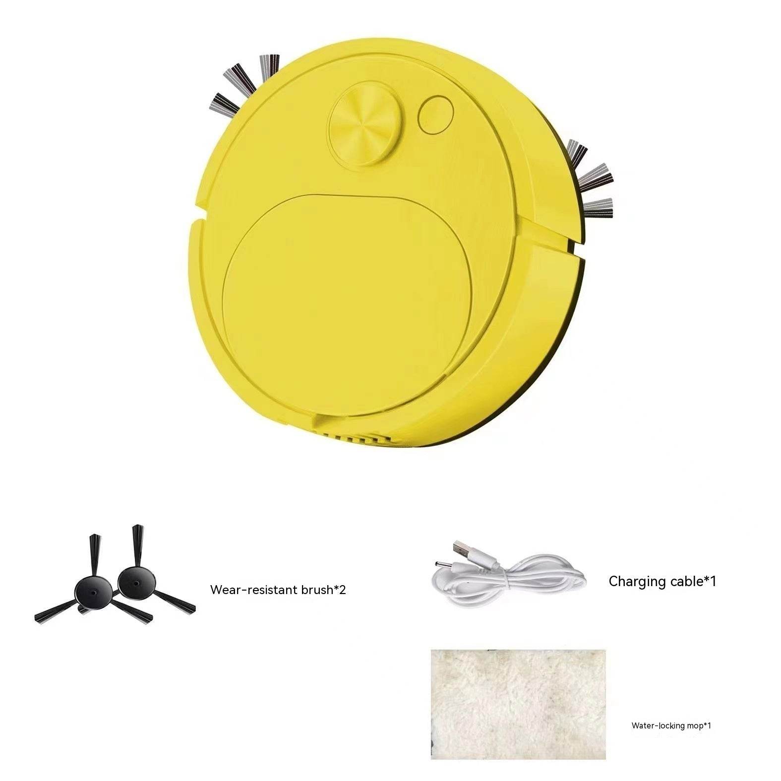 Sweeping Robot Automatic Household Mini Cleaning Machine USB Rechargeable Smart Vacuum Cleaner - Mubimart