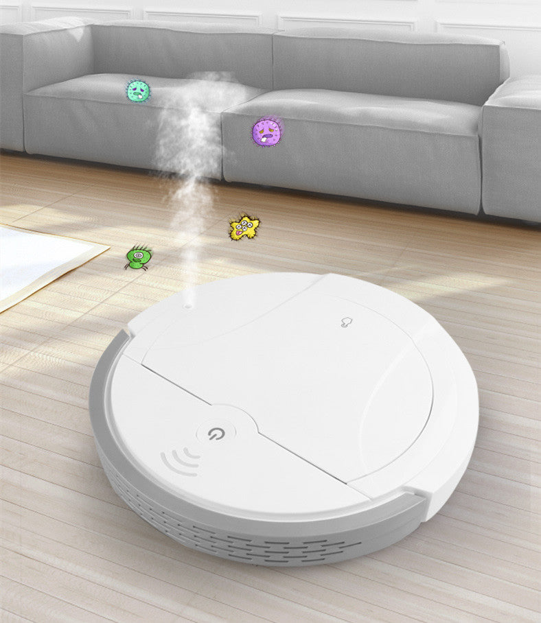 Sweeping Robot Intelligent Household Vacuum Cleaner Automatic Mopping Machine Wet And Dry Dual-purpose Small Appliance Sweeper - Mubimart - Robot vacuums 