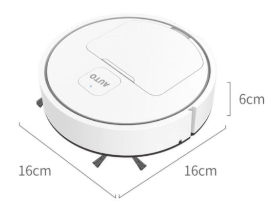 Sweeping Robot Intelligent Household Vacuum Cleaner Automatic Mopping Machine Wet And Dry Dual-purpose Small Appliance Sweeper - Mubimart -  