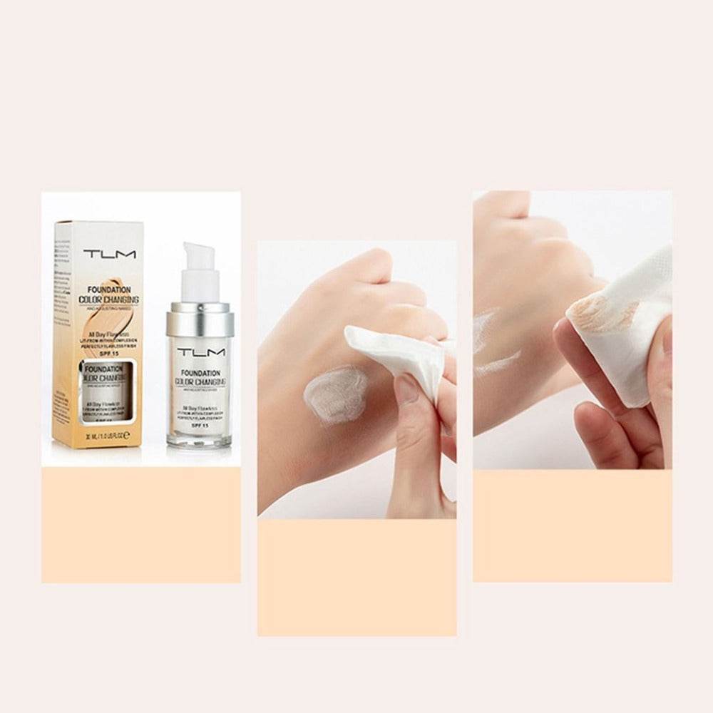 TLM: COLOR CHANGING FOUNDATION - Mubimart