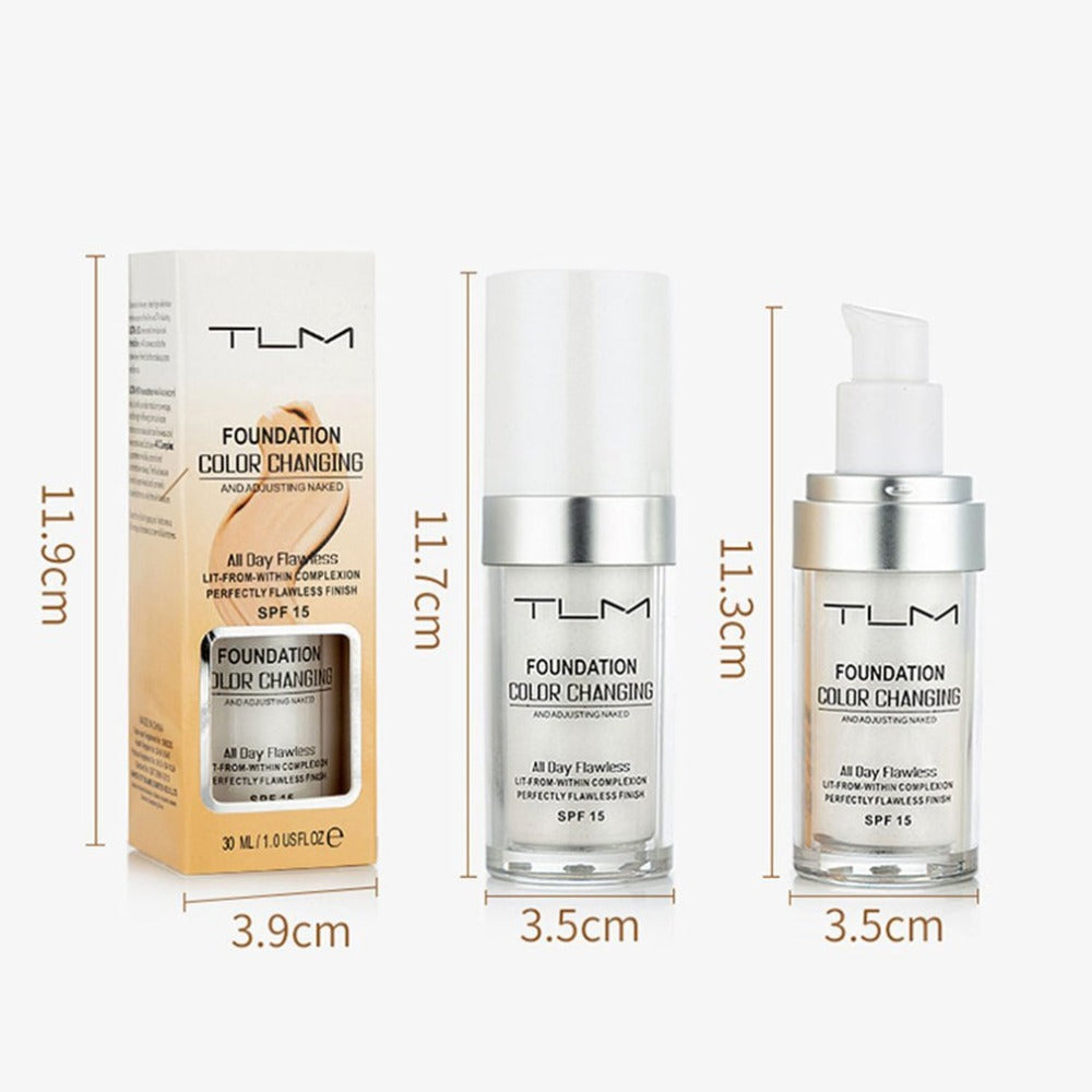 TLM: COLOR CHANGING FOUNDATION - Mubimart -  