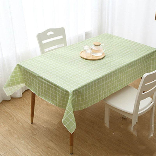 Tablecloth Waterproof PVC Table Mat Tablecloth Cover Tablecloth - Mubimart