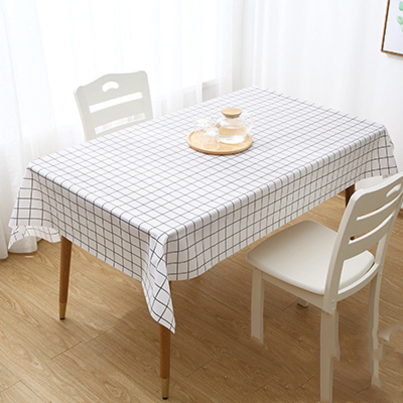 Tablecloth Waterproof PVC Table Mat Tablecloth Cover Tablecloth Mubimart