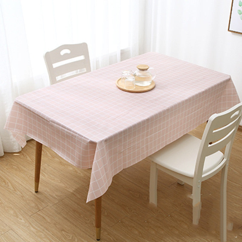 Tablecloth Waterproof PVC Table Mat Tablecloth Cover Tablecloth Mubimart