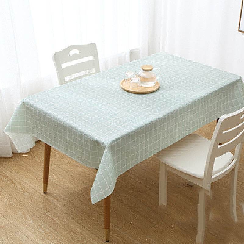 Tablecloth Waterproof PVC Table Mat Tablecloth Cover Tablecloth - Mubimart