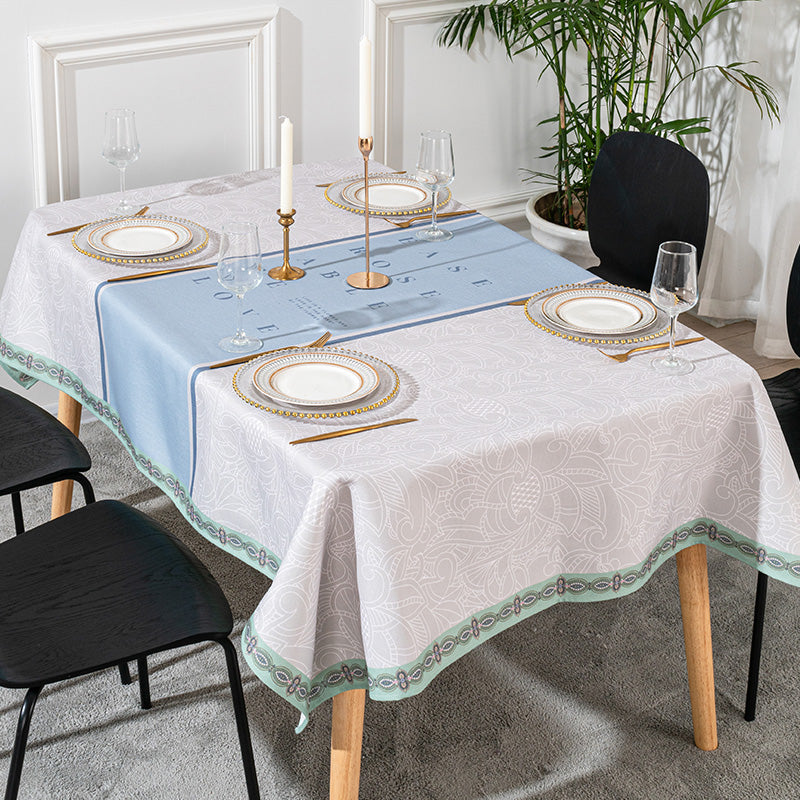 Tablecloth cotton and linen tablecloth Mubimart