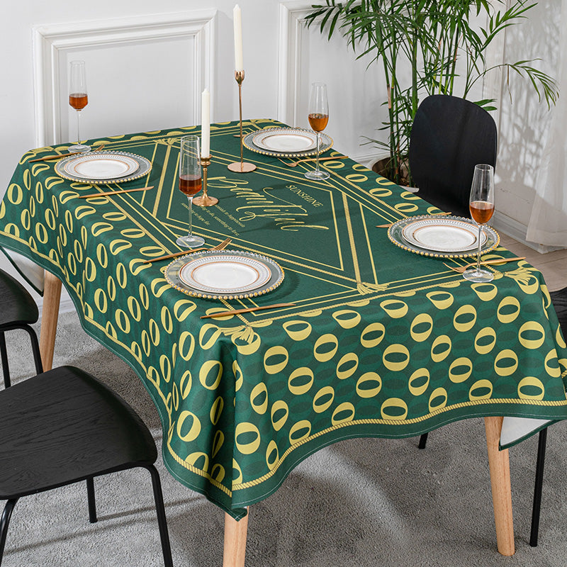 Tablecloth cotton and linen tablecloth Mubimart