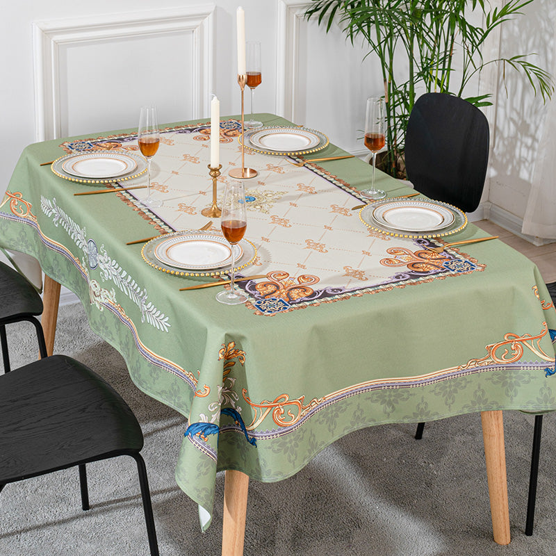 Tablecloth cotton and linen tablecloth Mubimart