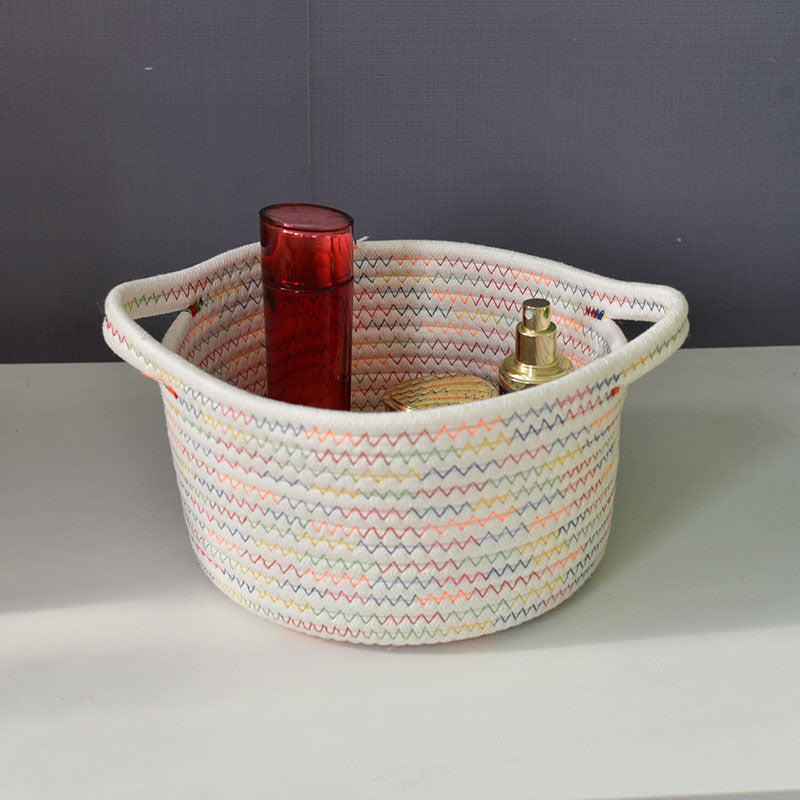 Tabletop Fabric Toy Storage Basket - Mubimart - Fabric Basket 