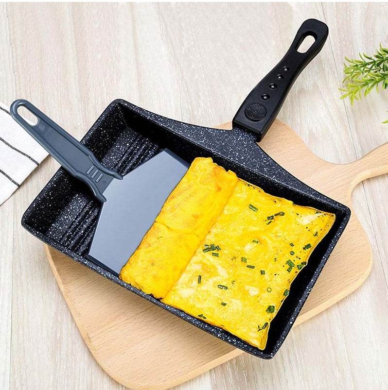 Tamagoyaki Pot Siomaifan Stone Non-stick Pan Japanese Egg Roll Pan Frying - Mubimart