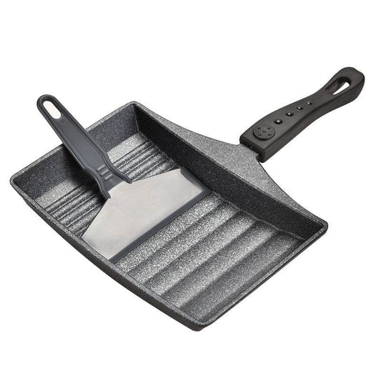 Tamagoyaki Pot Thick Egg Roast Chiken Egg Roll Pan Medical Stone Non-stick Pan - Mubimart