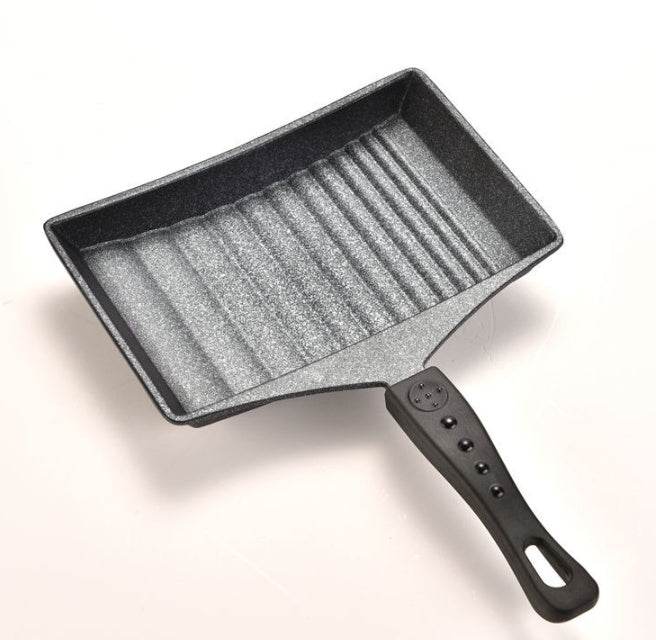Tamagoyaki Pot Thick Egg Roast Chiken Egg Roll Pan Medical Stone Non-stick Pan - Mubimart