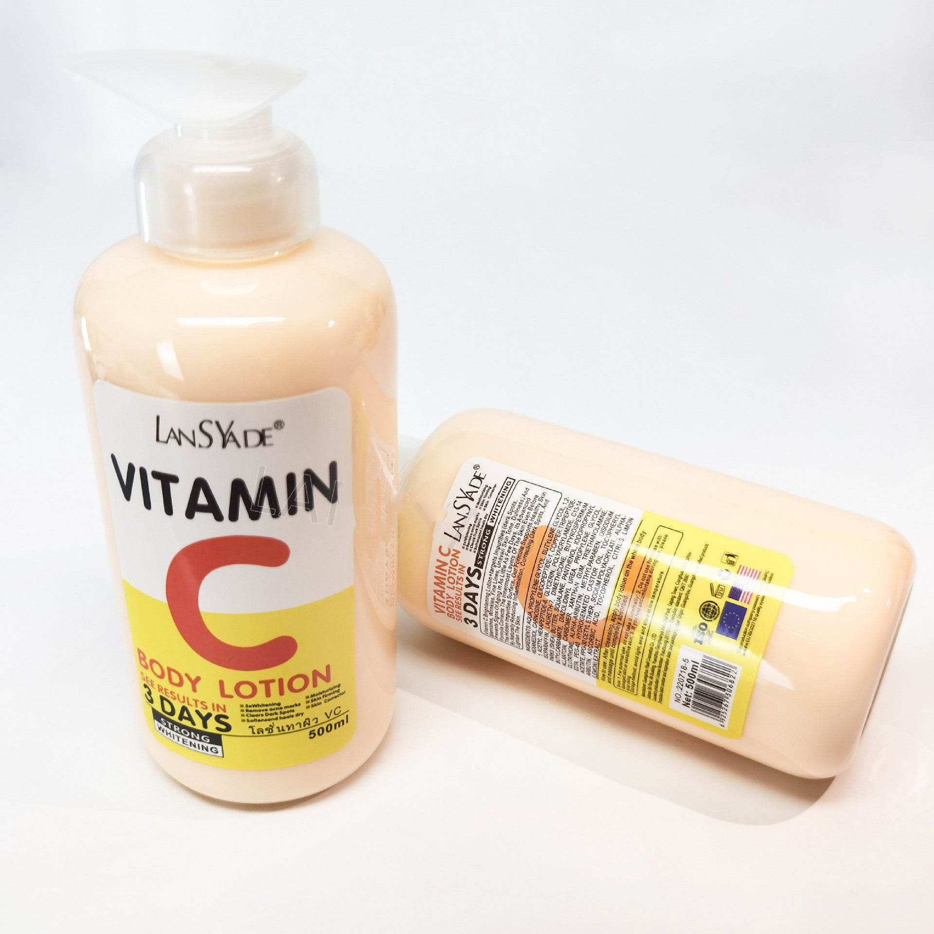 Tartaric Acid VC Lotion VE Skin Beauty Brightening Lotion 500ml Moisturizing Moisturizer - Mubimart