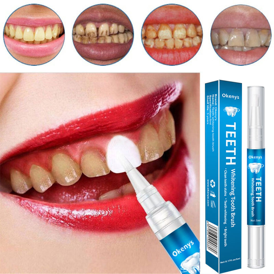 Teeth Whitening Pen Care Powerful Removal Of Yellow - Mubimart -  