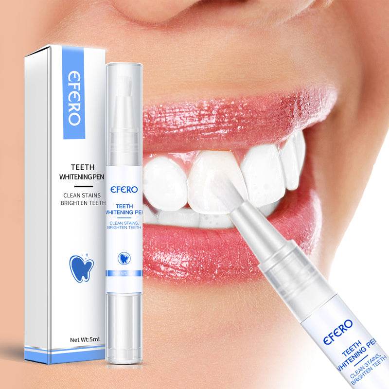 Teeth Whitening Pen Cleaning Serum Remove Plaque Stains Dental Tools Whiten Teeth Oral Hygiene Tooth Whitening Pen - Mubimart