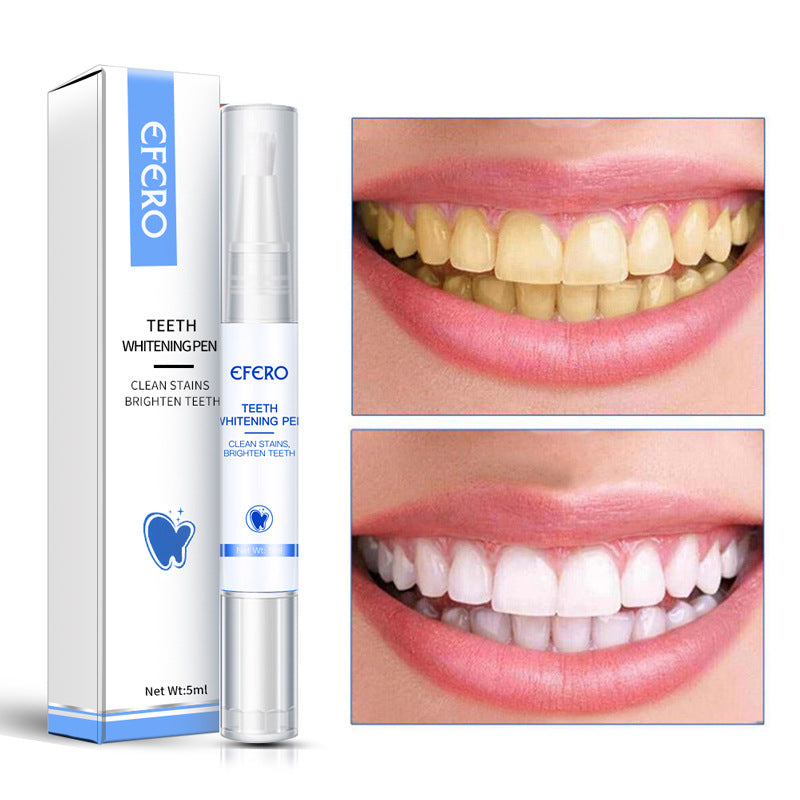 Teeth Whitening Pen Cleaning Serum Remove Plaque Stains Dental Tools Whiten Teeth Oral Hygiene Tooth Whitening Pen - Mubimart -  