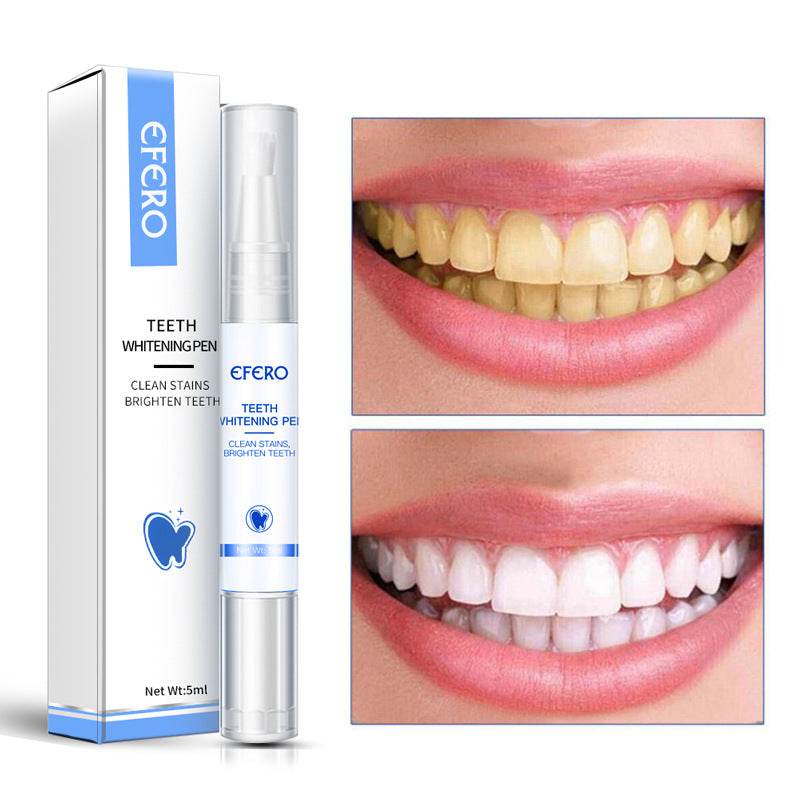 Teeth Whitening Pen Cleaning Serum Remove Plaque Stains Dental Tools Whiten Teeth Oral Hygiene Tooth Whitening Pen - Mubimart