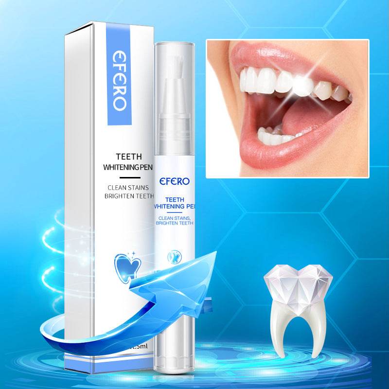 Teeth Whitening Pen Cleaning Serum Remove Plaque Stains Dental Tools Whiten Teeth Oral Hygiene Tooth Whitening Pen - Mubimart