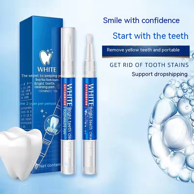 Teeth Whitening Pen Removing Yellow, White And Brightening - Mubimart - Teeth whitening pen 