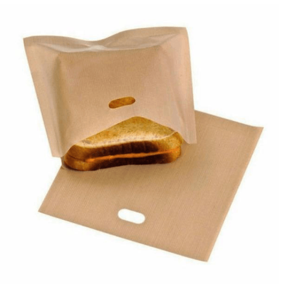Teflon high temperature toast bag ptfe fiberglass toast bag toasted sandwich bag toaster bag - Mubimart