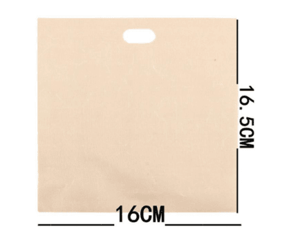 Teflon high temperature toast bag ptfe fiberglass toast bag toasted sandwich bag toaster bag - Mubimart