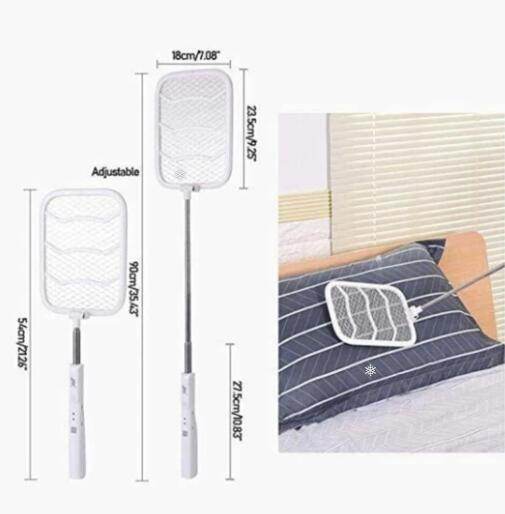 Telescopic charging electric mosquito swatter - Mubimart