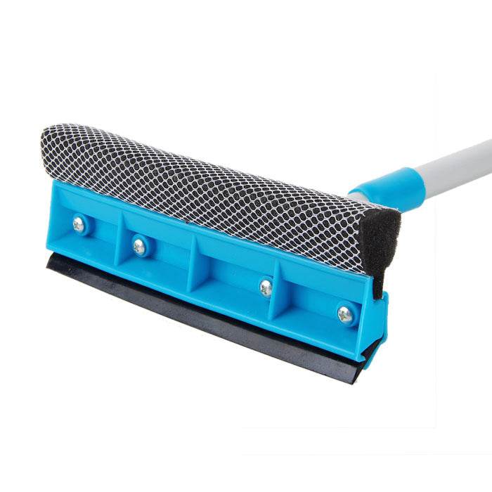 Telescopic rod double-sided glass cleaner - Mubimart