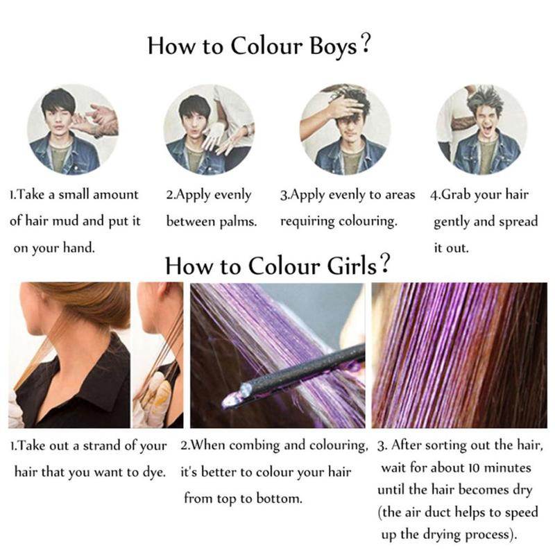 Temperature change hair dye - Mubimart