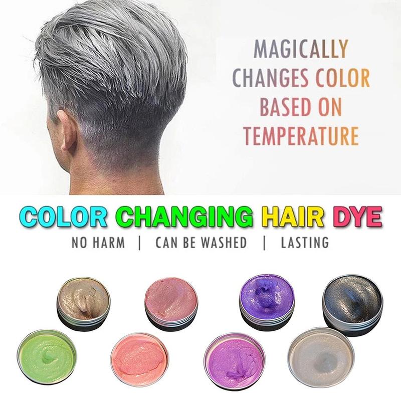 Temperature change hair dye - Mubimart - Hair Dye 