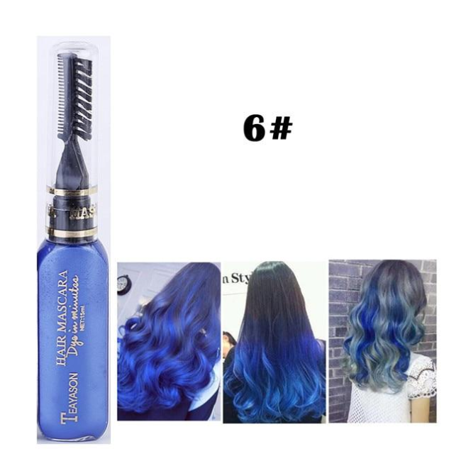 Temporary Hair Dye Mascara - Mubimart -  