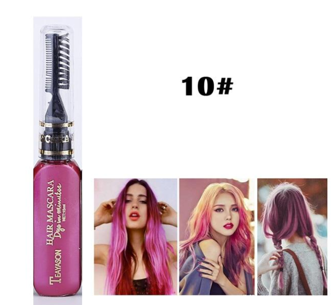 Temporary Hair Dye Mascara - Mubimart -  