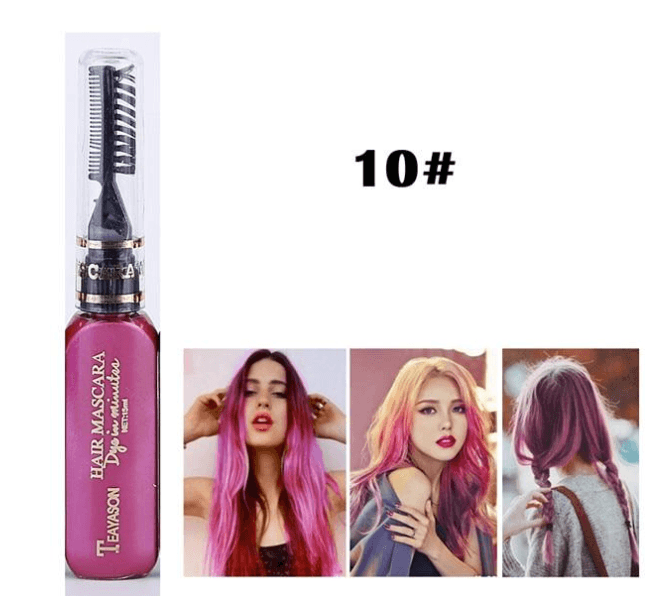 Temporary Hair Dye Mascara - Mubimart