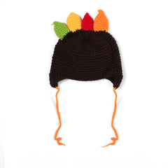 Thanksgiving hand-woven turkey hat - Mubimart -  