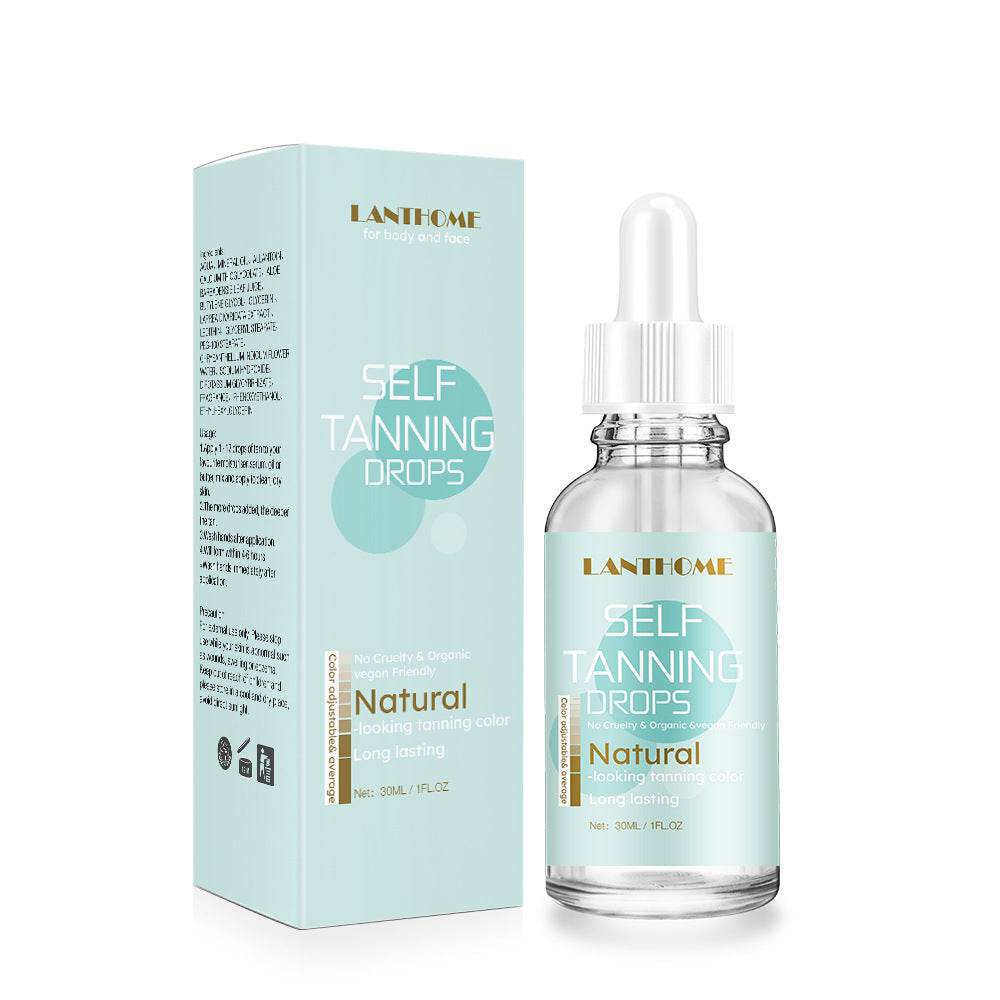 The Black Oil 30ml Sunless Wheat Color Body Lotion Nutrition Moisturizing Tanning Cream - Mubimart