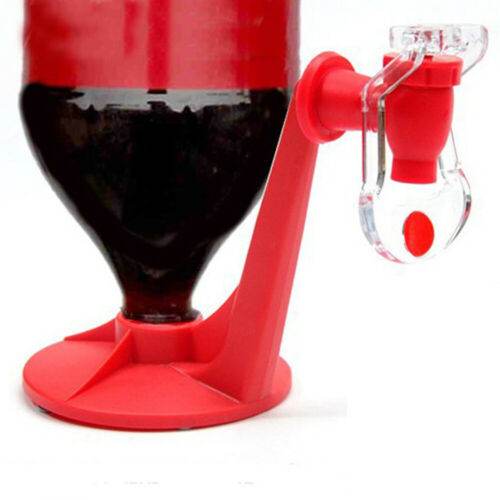 The Magic Tap Coke Bottle Inverted Plastic Beverage Water Dispenser Household Summer Party Kitchen - Mubimart