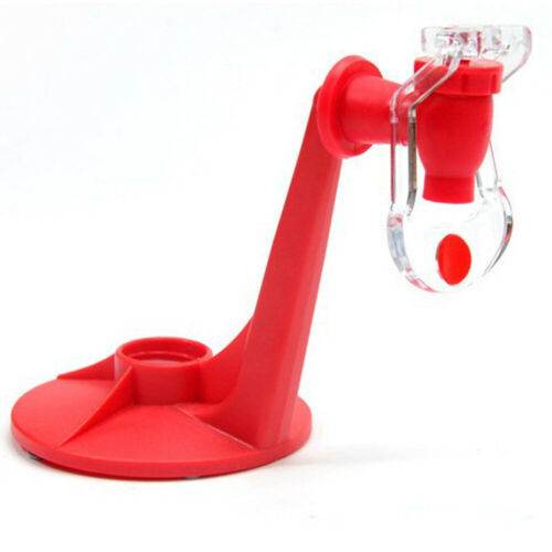 The Magic Tap Coke Bottle Inverted Plastic Beverage Water Dispenser Household Summer Party Kitchen - Mubimart
